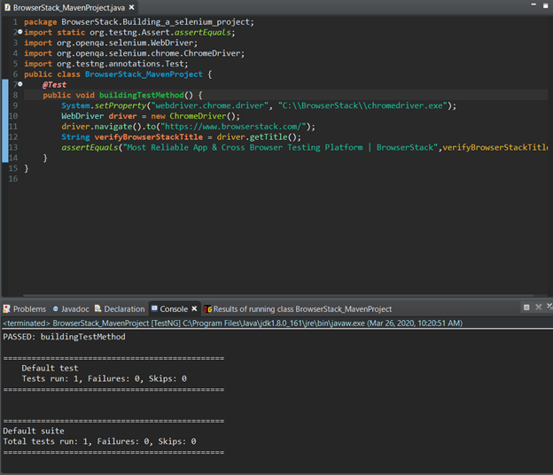 How to Build and Execute Selenium Projects How to Build and Execute Selenium Projects