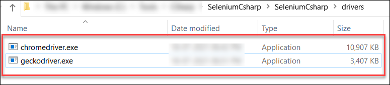 Select Chromedriver and Geckodriver Select Chromedriver and Geckodriver