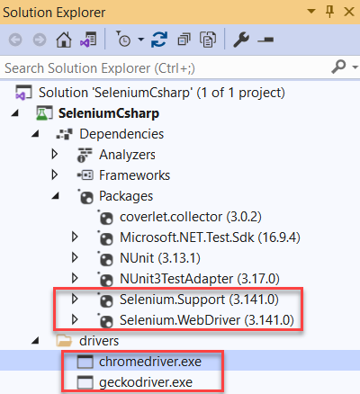 Project Configuration in Visual Studio Project Configuration in Visual Studio