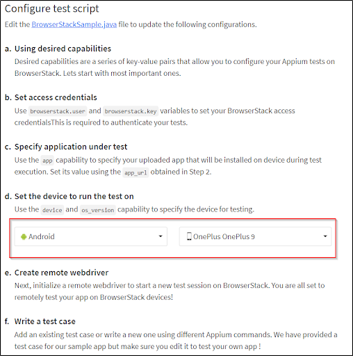 First Appium Testscript 9