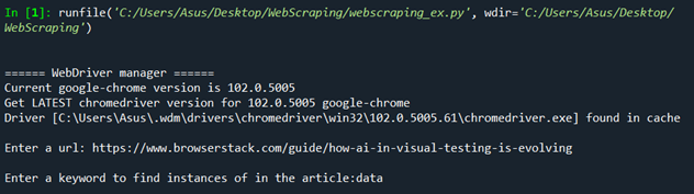 Web Scraping Title from URL using Selenium Python Web Scraping Title from URL using Selenium Python
