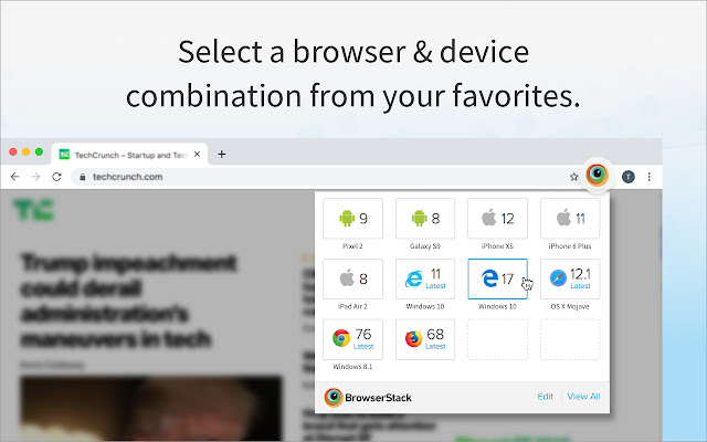 To use BrowserStack integration To use BrowserStack integration