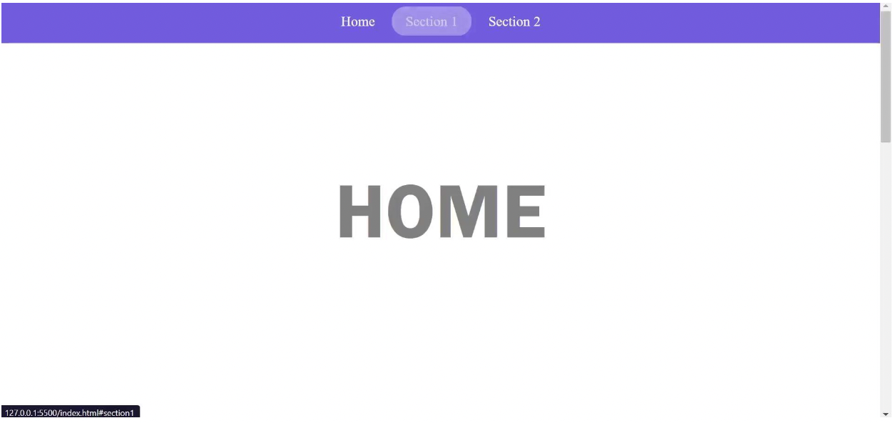 Webpage for Smooth Scrolling using CSS and JavaScript Webpage for Smooth Scrolling using CSS and JavaScript