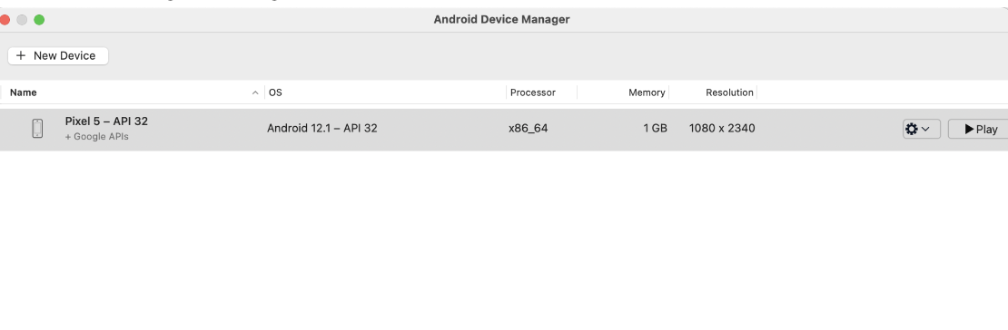 Android Device Manager Screen Android Device Manager Screen