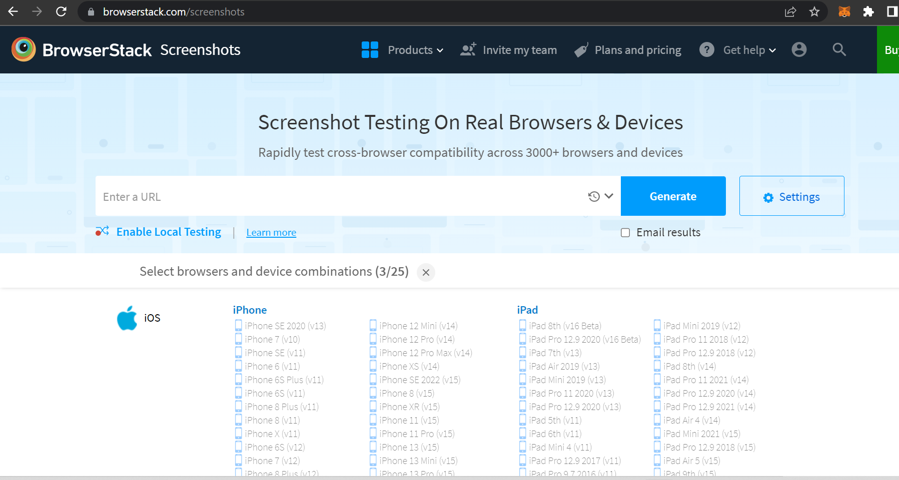 browserstack screenshots browserstack screenshots