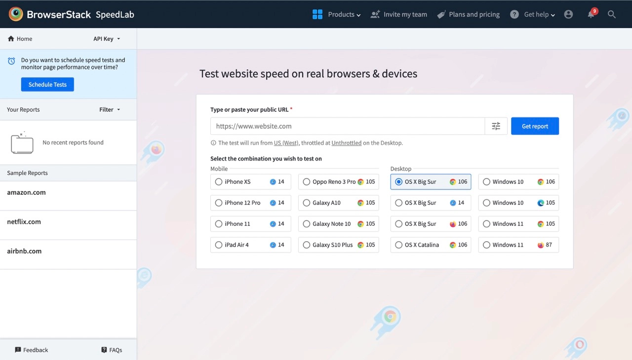 BrowserStack Speed Lab BrowserStack Speed Lab