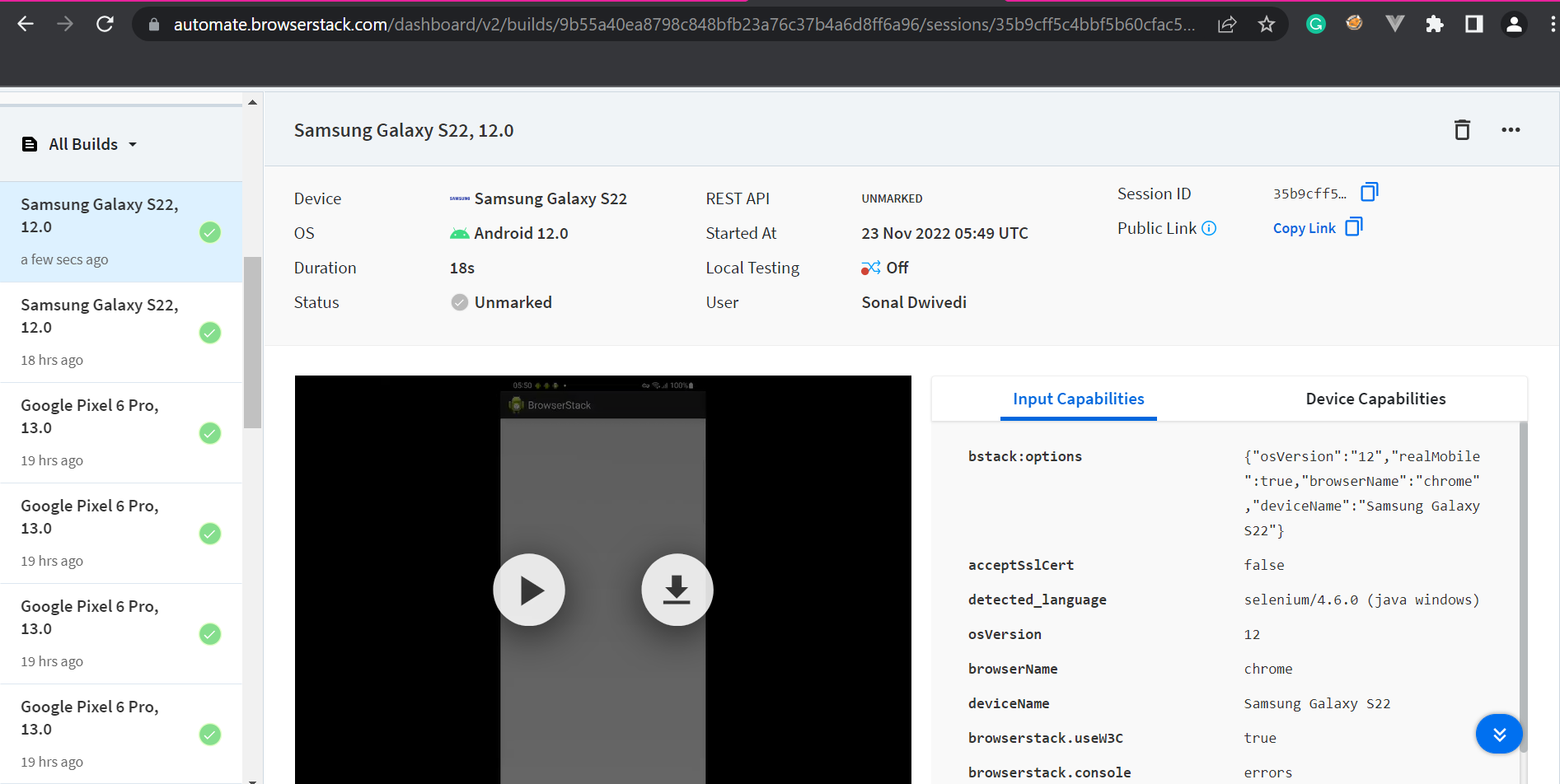 Cross Device Testing using BrowserStack Automate Cross Device Testing using BrowserStack Automate