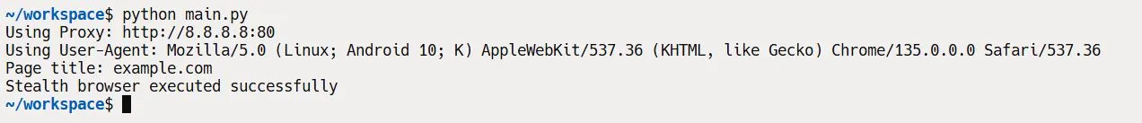 proxy stealth execution proxy stealth execution