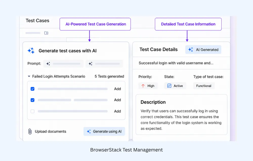 BrowserStack Test Management BrowserStack Test Management