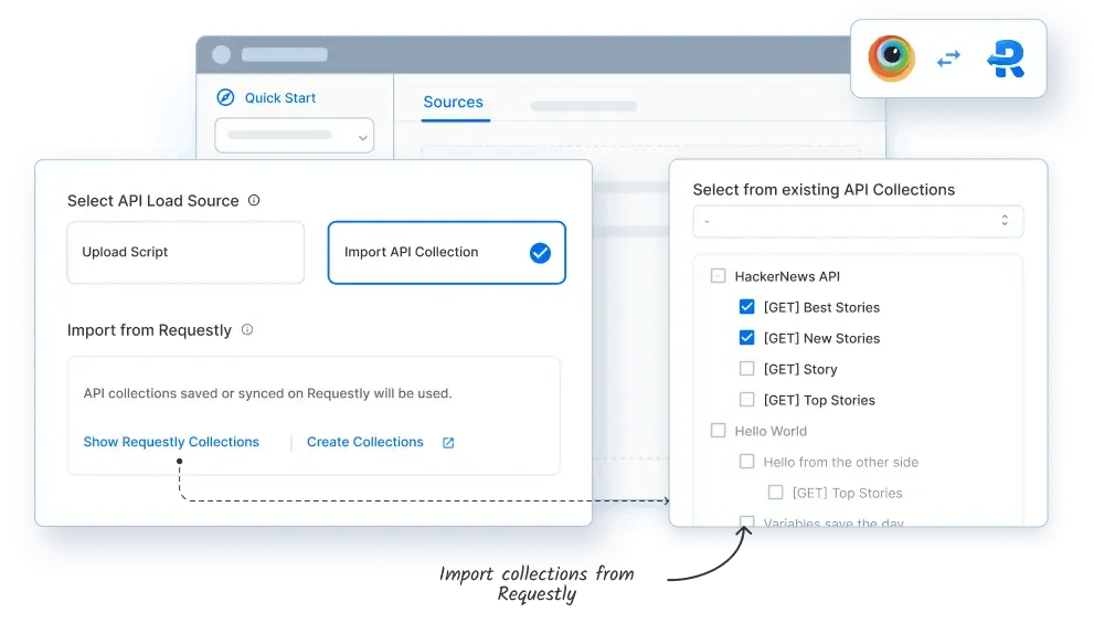 Import existing API test collections from Requestly Import existing API test collections from Requestly