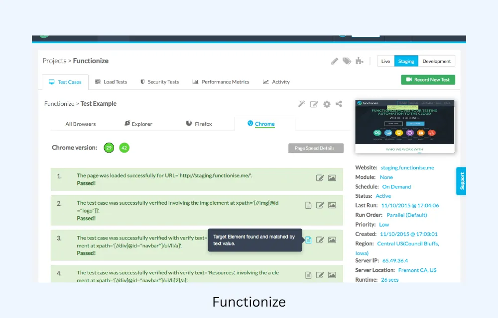 Functionize Functionize